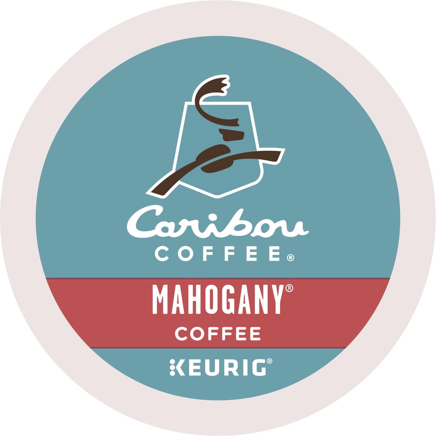 Caribou Coffee Mahogany Coffee K-Cups, 24/ Box (6990)