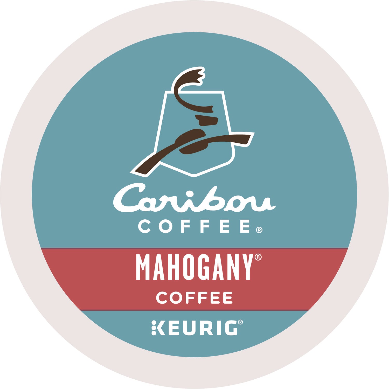 Caribou Coffee Mahogany Coffee K-Cups, 24/ Box (6990)