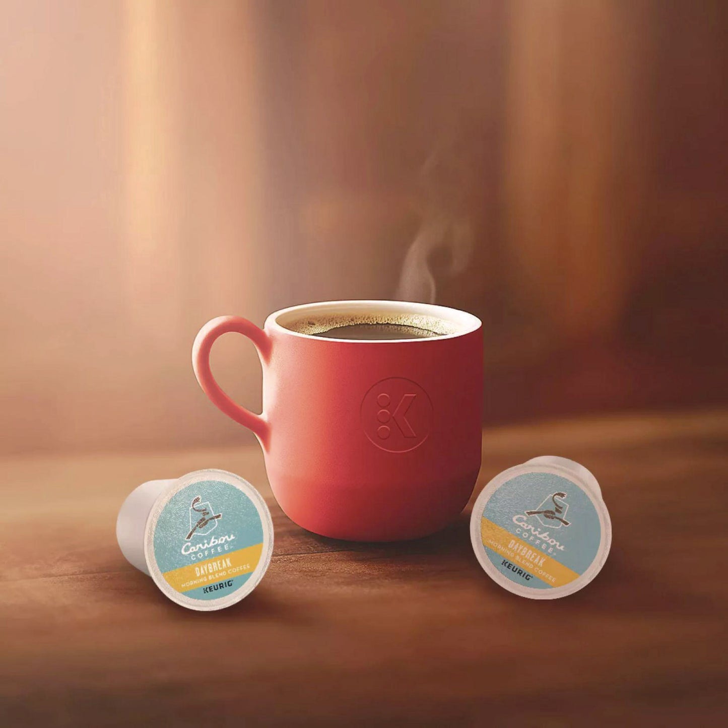 Caribou Coffee Daybreak Morning Blend Coffee K-Cups, 96/Carton (6994CT)