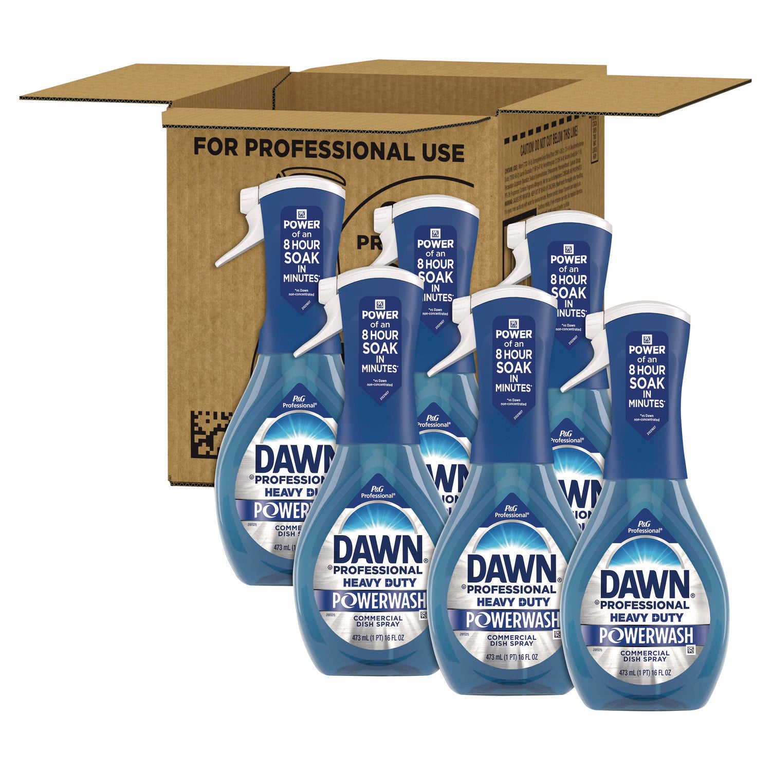 Dawn Heavy Duty Powerwash Commercial Dish Spray, 16 oz, 6 Pack: 6 Starter Kits (12301)