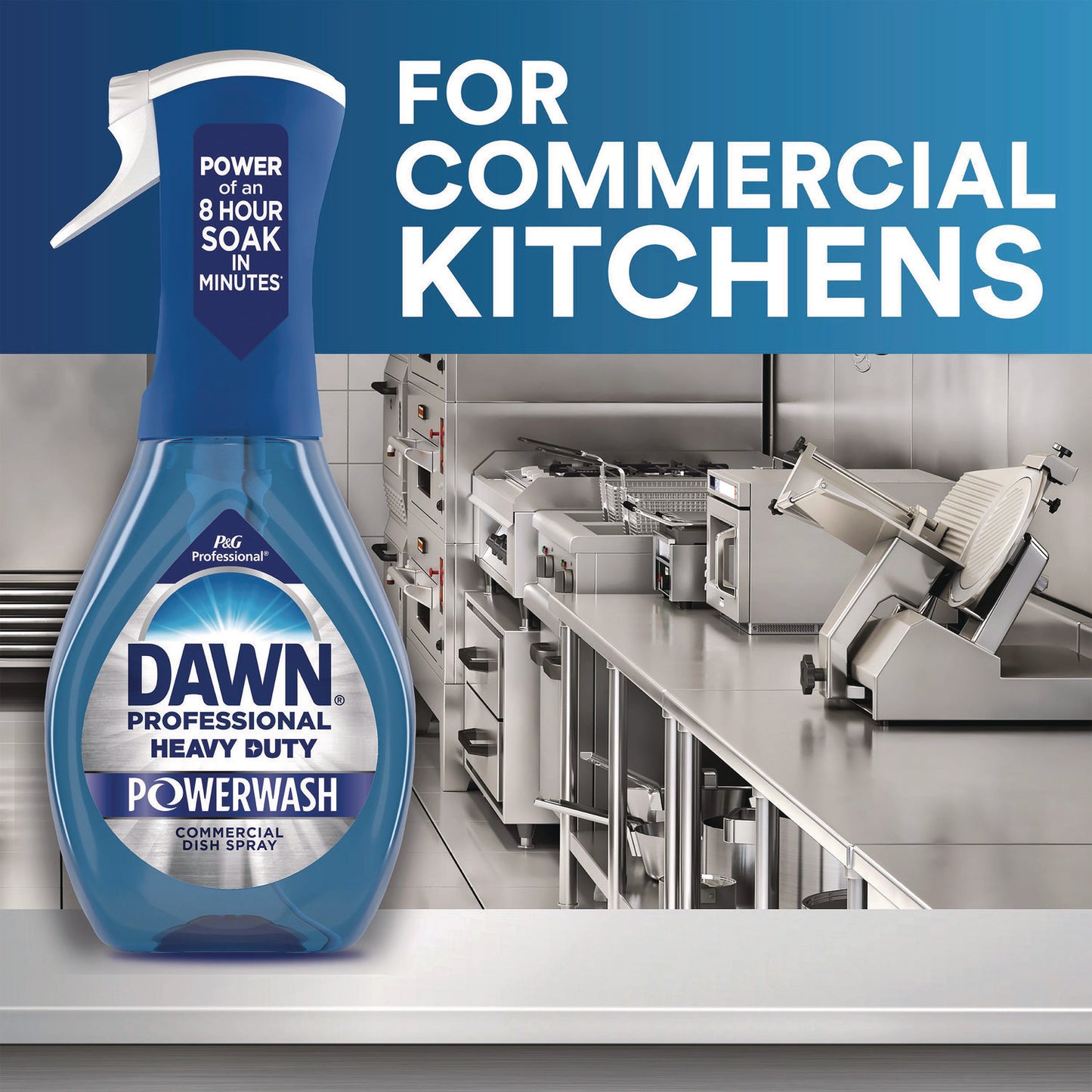 Dawn Heavy Duty Powerwash Commercial Dish Spray, 16 oz, 6 Pack: 6 Starter Kits (12301)