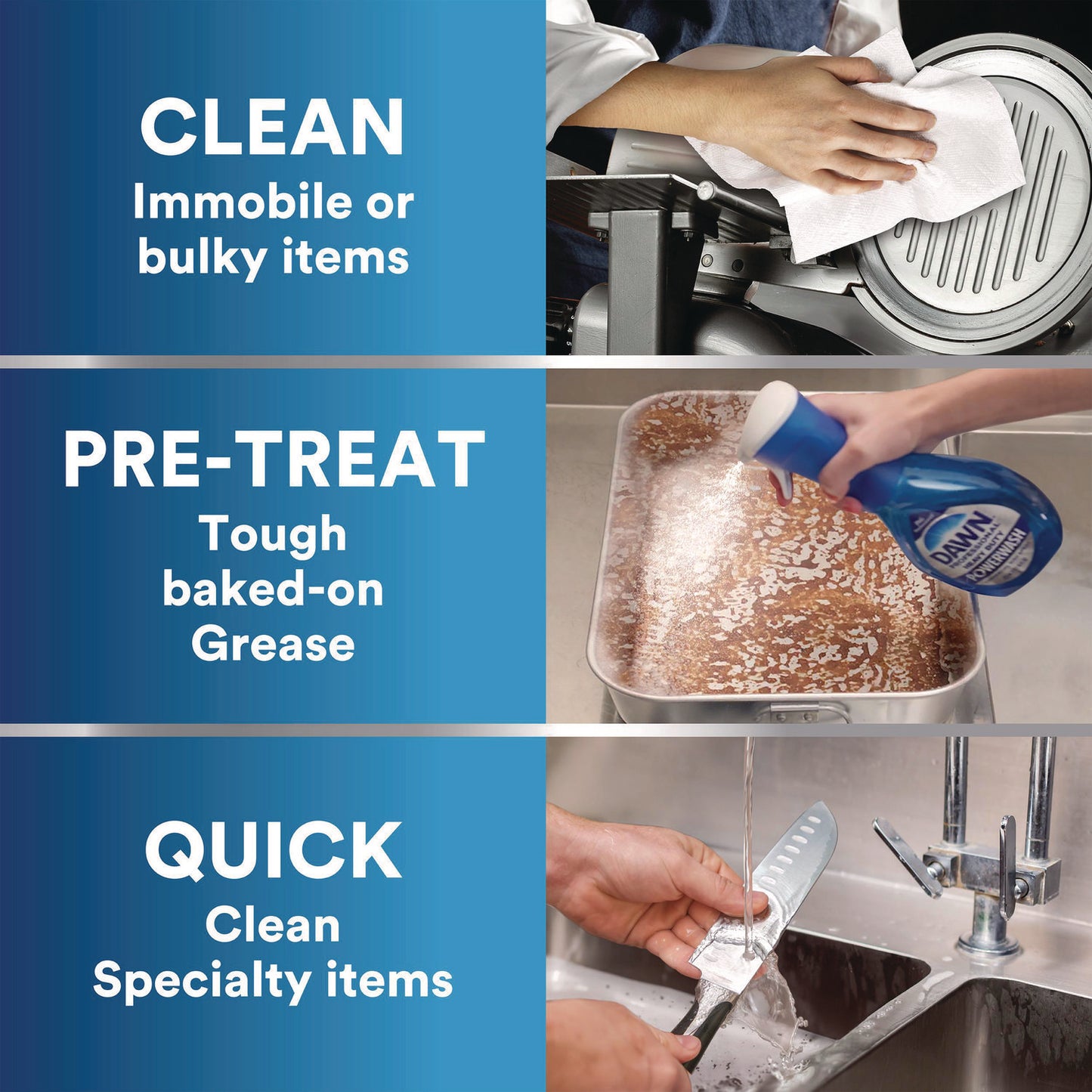 Dawn Heavy Duty Powerwash Commercial Dish Spray, 16 oz, 6 Pack: 6 Starter Kits (12301)