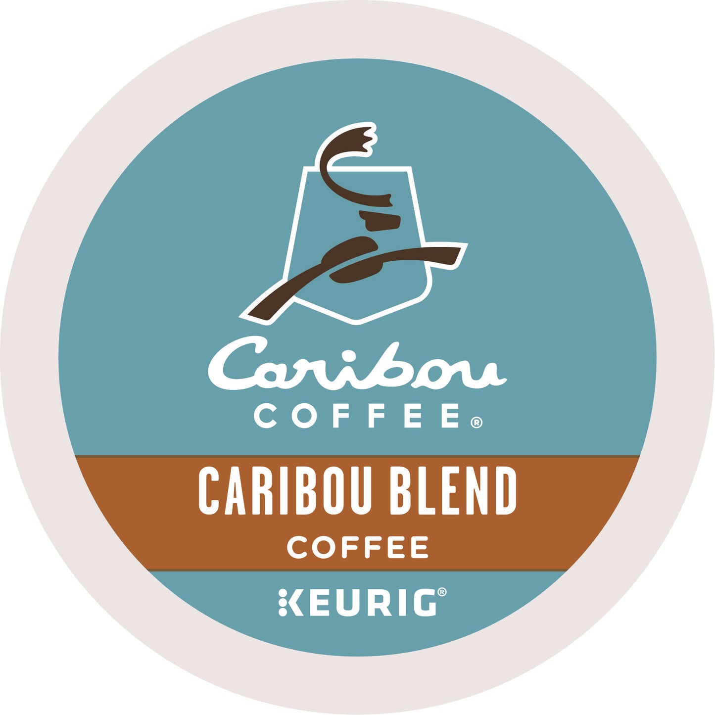 Caribou Coffee Caribou Blend Coffee K-Cups, 24/Box (6992)