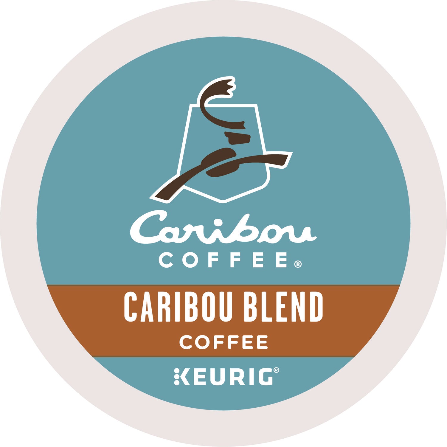 Caribou Coffee Caribou Blend Coffee K-Cups, 24/Box (6992)