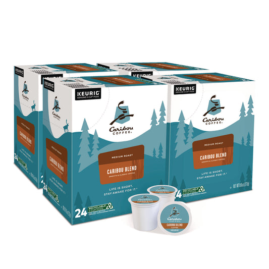 Caribou Coffee Caribou Blend Coffee K-Cups, 96/Carton (6992CT)