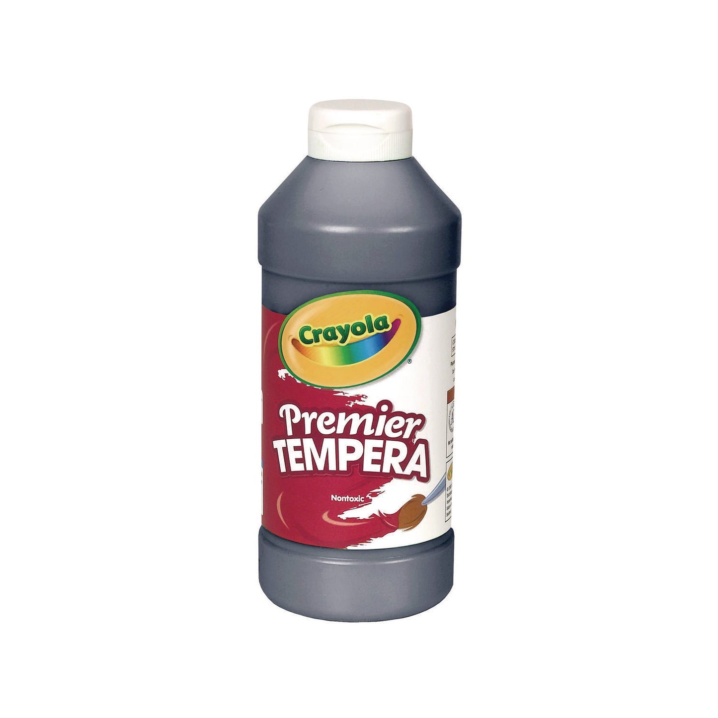 Crayola Premier Tempera Paint, Black, 16 oz Bottle (541216051)