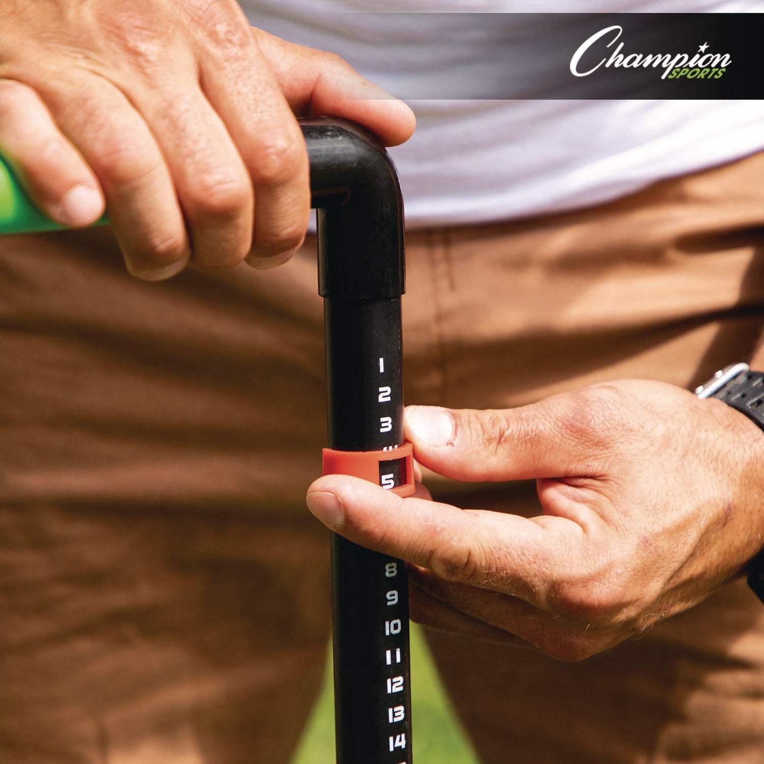 Champion Sports Ladder Ball Game Set, (2) 22" x 37.5" Ladders/(6) Bolas/Carry Bag (LGSTSET)