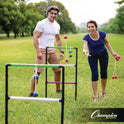 Champion Sports Ladder Ball Game Set, (2) 22" x 37.5" Ladders/(6) Bolas/Carry Bag (LGSTSET)