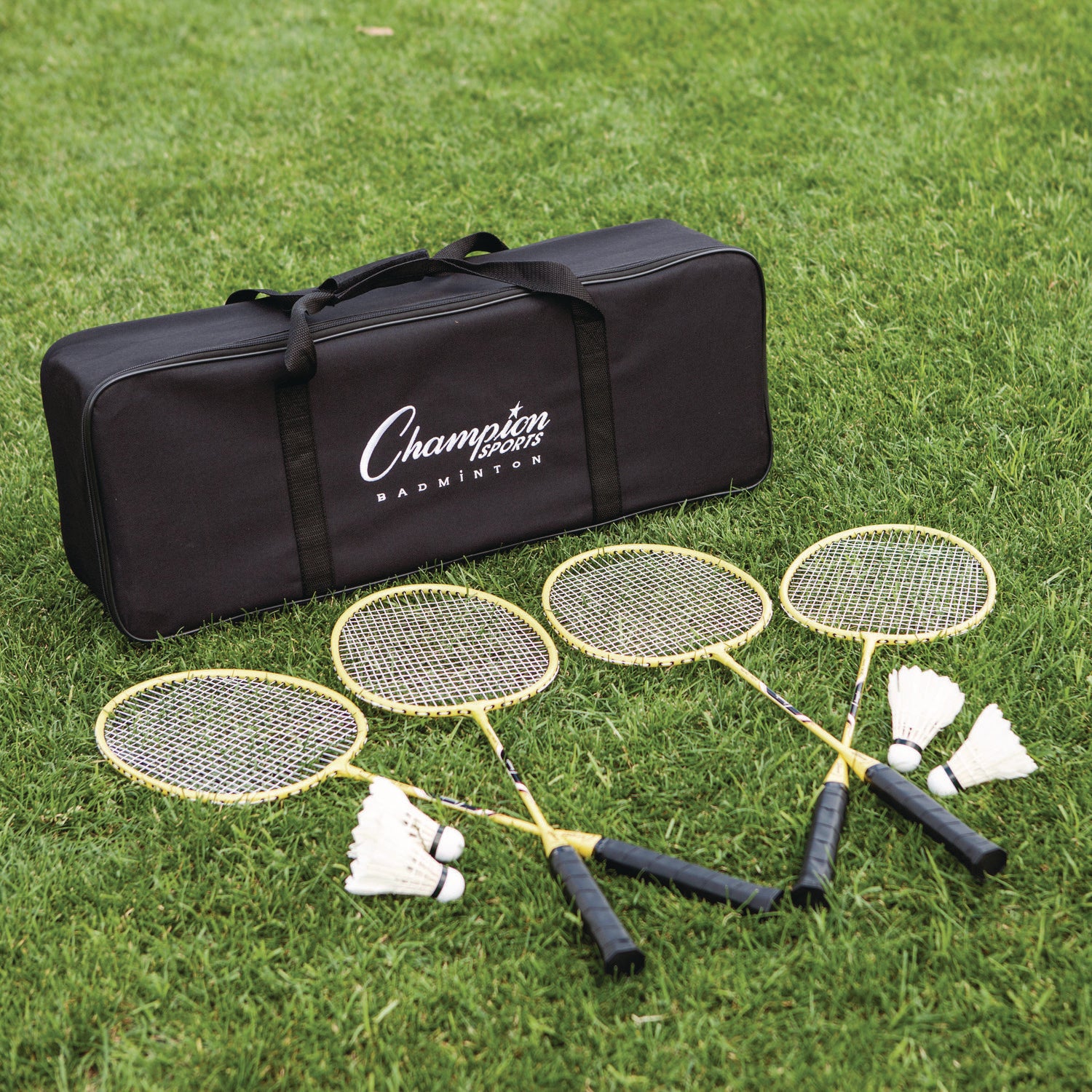 Champion Sports Deluxe Badminton Tournament Set, 28" x 11" (CG203)