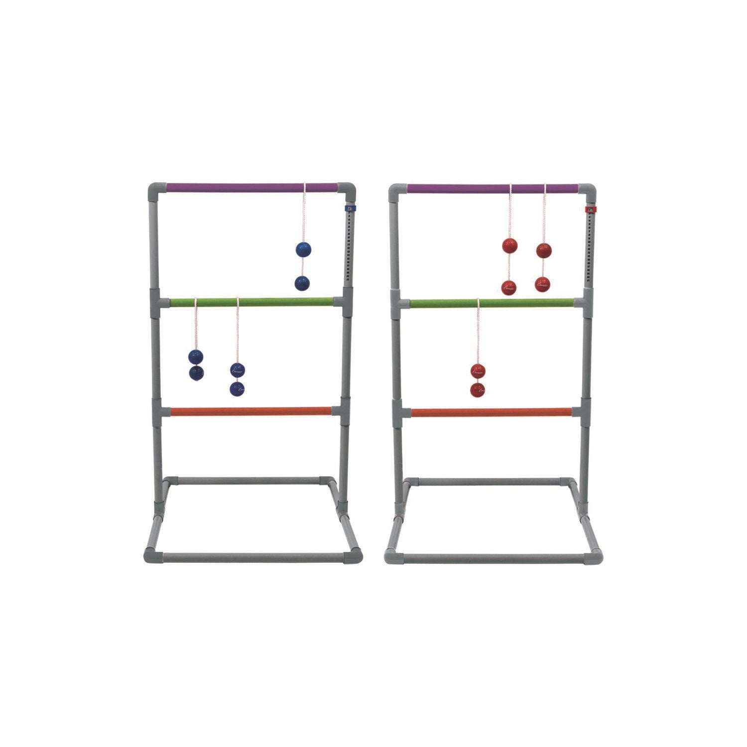 Champion Sports Pro Ladder Golf Game Set, (2) 22" x 37.5" Ladders/Six Bolas/Carry Bag (LGSTPRO)