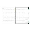 Blue Sky Greta Academic Year Weekly/Monthly Planner, Floral Artwork, 11.5 x 8, Green Cover, 12-Month (July-June): 2024 to 2025 (136479)