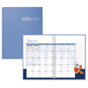 House of Doolittle Seasonal Monthly Planner, Illustrated Seasons Artwork, 10 x 7, Light Blue Cover, 12-Month (Jan to Dec): 2025 (23908)