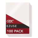 GBC EZUse Thermal Laminating Pouches, 5 mil, 9" x 14.5", Gloss Clear, 100/Box (3740473)