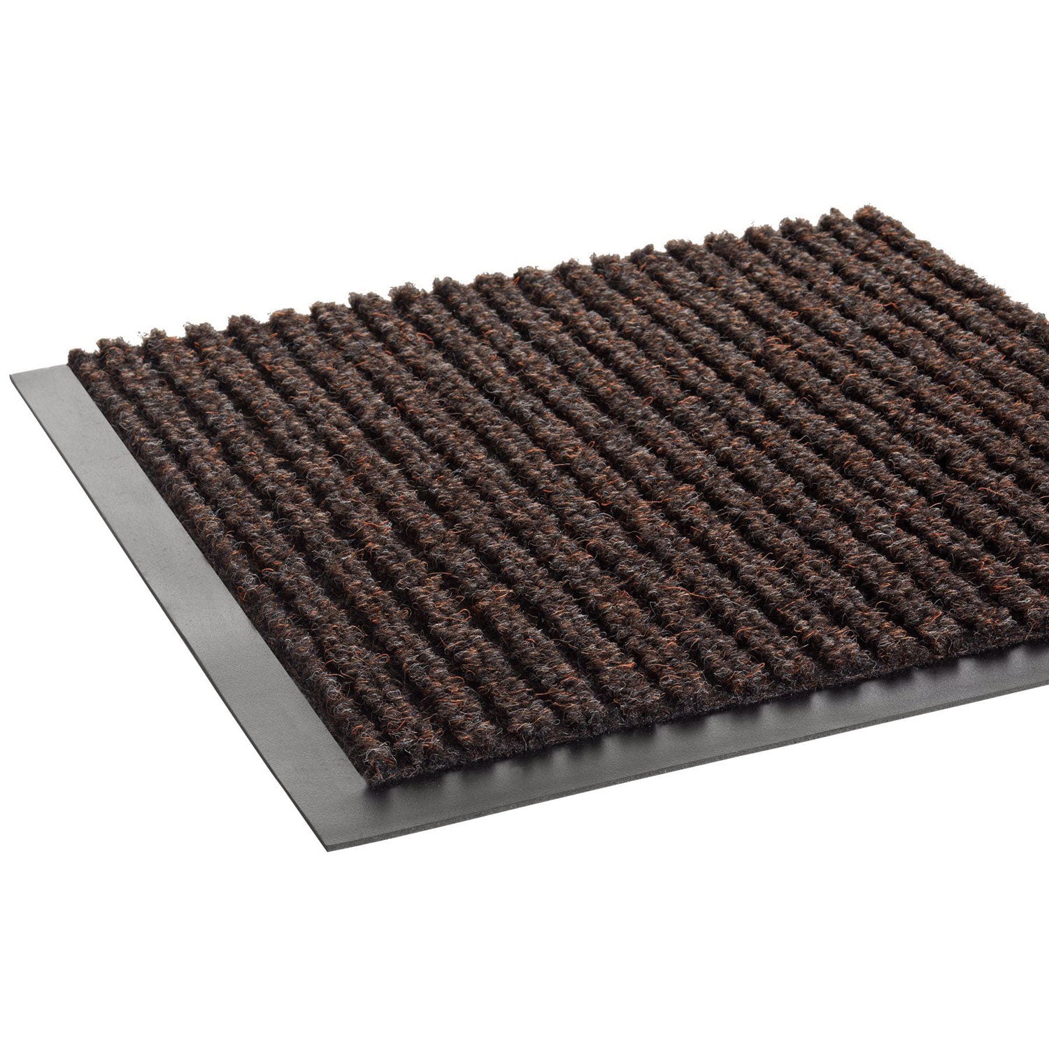 Crown Mats Needle Rib Wipe and Scrape Mat, Polypropylene, 36 x 60, Brown (NR0035BR)