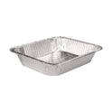 HFA Aluminum Steam Table Pans, Half-Size Deep, 2.56" Deep, 10.38 x 12.75, 100/Carton (32135)