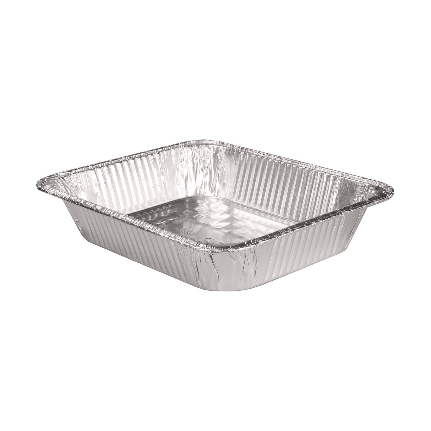 HFA Aluminum Steam Table Pans, Half-Size Deep, 2.56" Deep, 10.38 x 12.75, 100/Carton (32135)