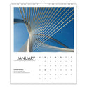 House of Doolittle 100% Recycled Abstract Architecture Photos Wall Calendar, 14 x 11, White Sheets, 12-Month (Jan-Dec): 2025 (315)