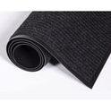 Crown Mats Needle Rib Wipe and Scrape Mat, Polypropylene, 36 x 60, Charcoal (NR0035CH)