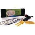 Champion Sports Deluxe Badminton Set, 20 ft Net with 4 Rackets, 2 Shuttlecocks (DBSET)