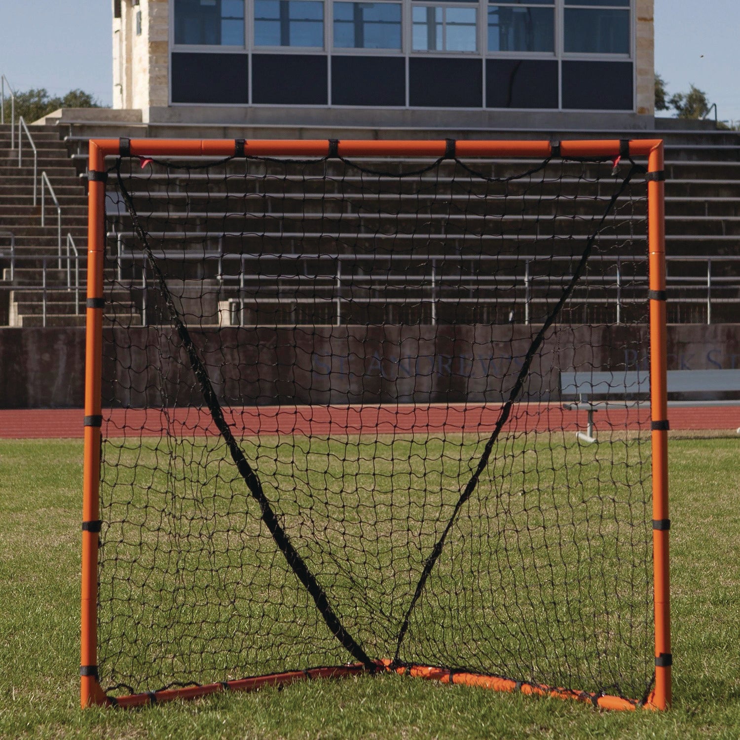 Champion Sports Backyard Lacrosse Goal & Net, 4 ft x 4 ft, 1.25" dia Frame (LNGL44)