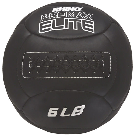 Champion Sports Rhino Promax Elite Medicine Ball, 6 lb, Black (PRX6)