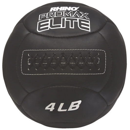 Champion Sports Rhino Promax Elite Medicine Ball, 4 lb, Black (PRX4)