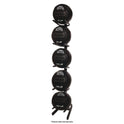 Champion Sports U-Ring Single Medicine Ball Tree, 23" x 22.5" x 64.5", Black (STM1)