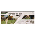 Champion Sports Steel Horseshoe Set, (4) Horseshoes/(2) 20" Stakes/Nylon Carry Bag (IHS20)
