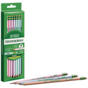 Ticonderoga Pre-Sharpened Pencil, 2.2 mm, HB (#2), Black Lead, Pastel Assorted Barrel, 18/Pack (X13718)