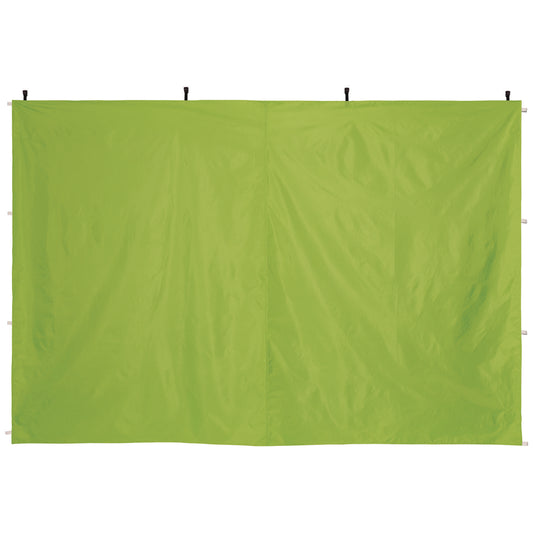 ergodyne Shax 6091 Pop-Up Tent Sidewall, 120" x 120", Polyester, Lime (12996)