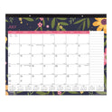 Blueline Academic 18-Month Desk Pad Calendar, 22 x 17, White/Multicolor Sheets, Black Headband, 18-Month (July to Dec): 2024 to 2025 (CA1716BD)