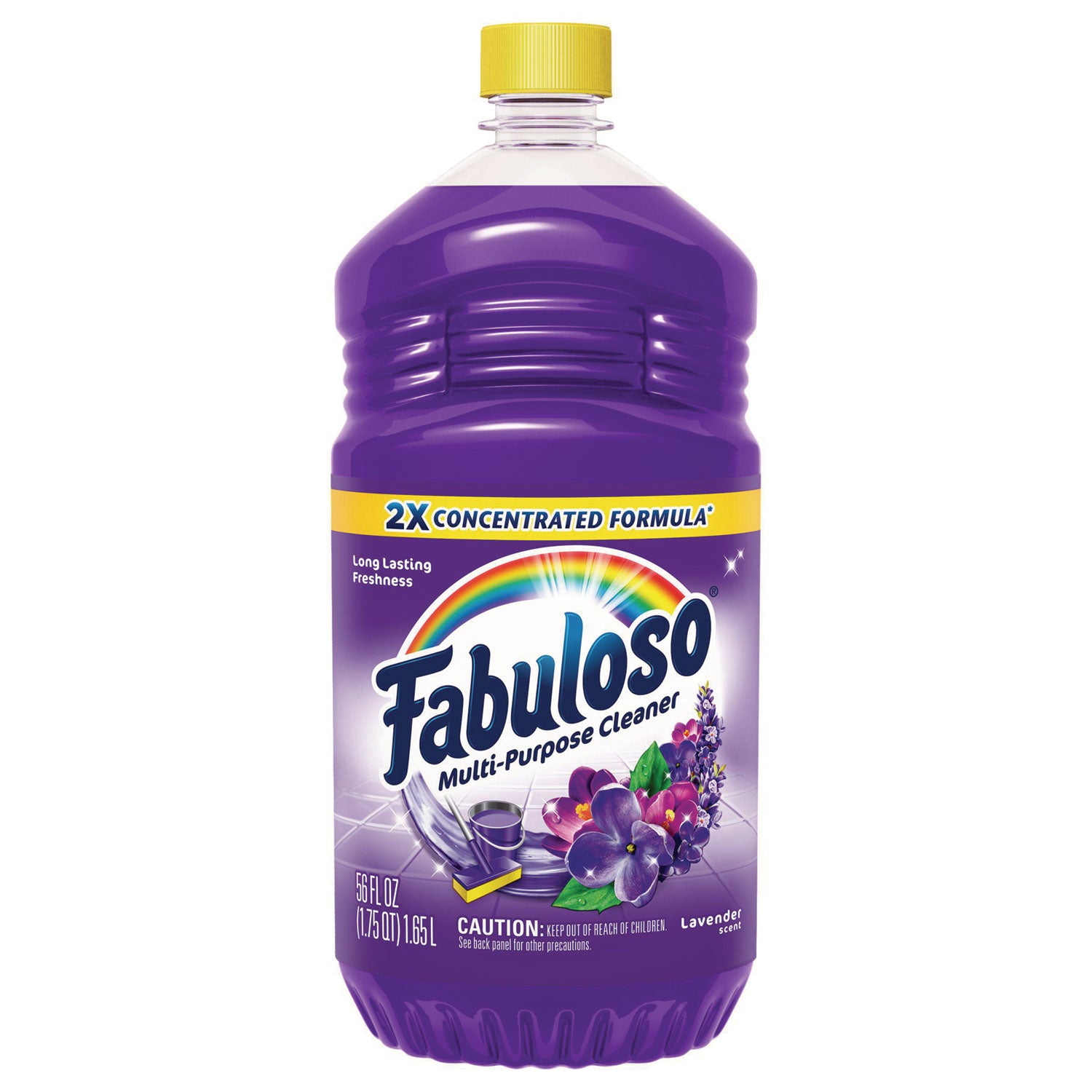 Fabuloso Multi-use Cleaner, Lavender Scent, 56 oz Bottle (53041)