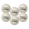 Champion Sports Rhino Skin Luminous Dodgeball Set, 6.3" Diameter, 6/Set (RXLUMSET)