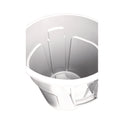 Rubbermaid Commercial Vented Round Brute Container, 32 gal, Plastic, White (2632WHI)