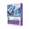 Xerox Bold Digital Printing Paper, 100 Bright, 28 lb Bond Weight, 8.5 x 11, White, 500/Ream (3R11760)