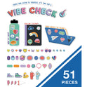 Carson-Dellosa Decorative Bulletin Board Set, 51-Piece Set, We Stick Together: Vibe Check, 14.1" x 17.9", Multicolor (110584)