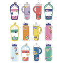 Carson-Dellosa Assorted Colorful Cut-Outs, 36-Piece Set, We Stick Together: Cups + Water Bottles, 5.8" x 8", Multicolor (120651)