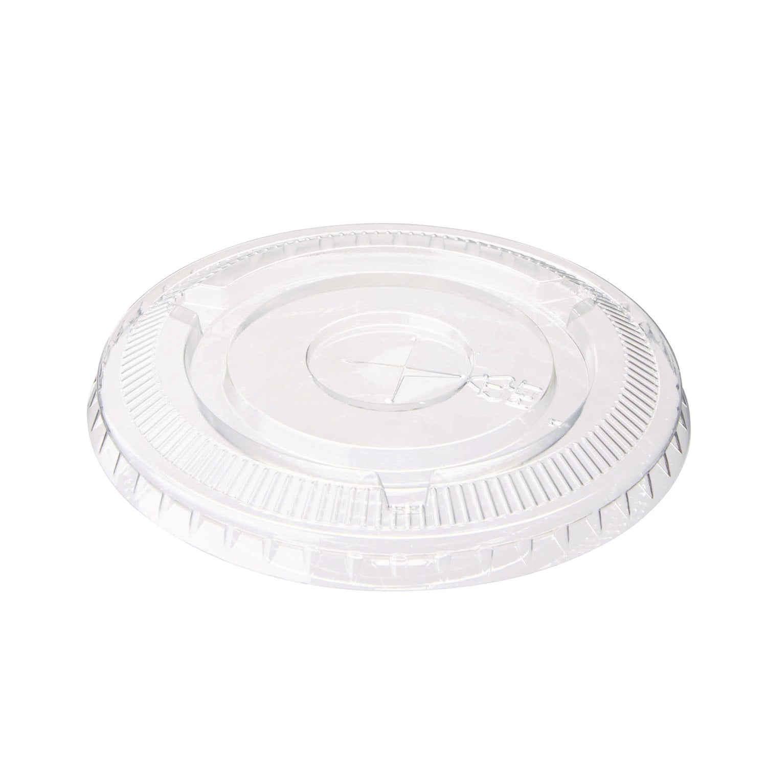 Dixie Cold Drink Cup Lids, Fits 9 oz to 12 oz Plastic Cold Cups, Clear, 100/Sleeve, 10 Sleeves/Carton (CL912PET)