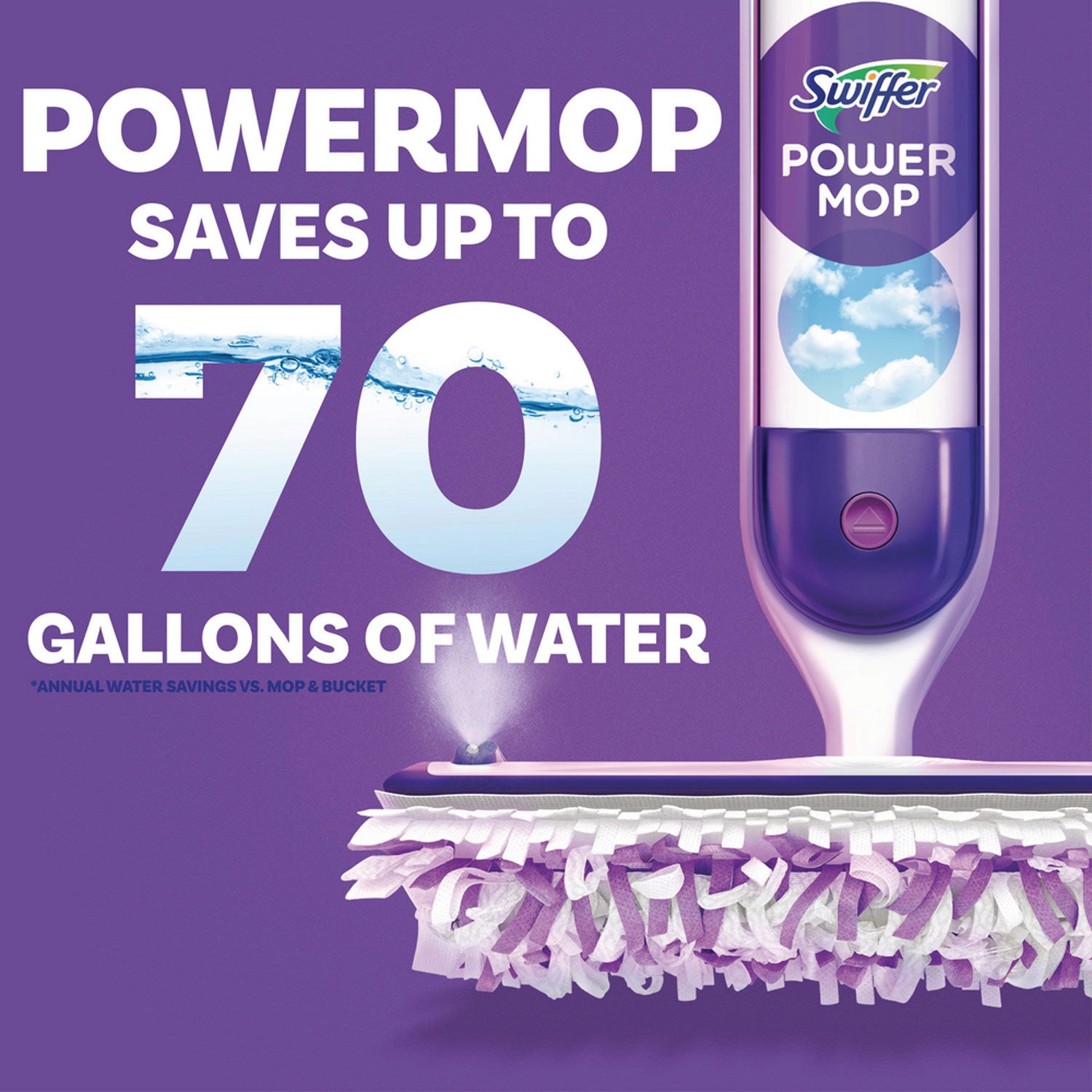 Swiffer PowerMop Mopping Pads, 11.41 x 5.31, 11/Box, 2 Boxes/Carton (12868)