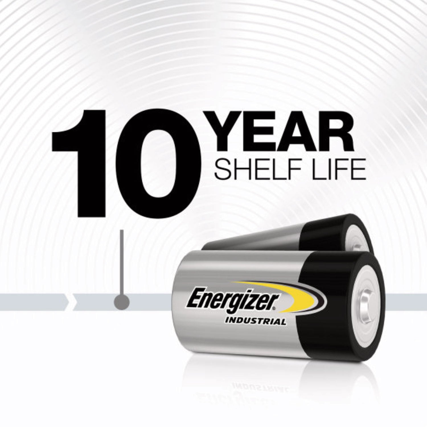 Energizer Industrial Alkaline C Batteries, 1.5 V, 12/Box (EN93)