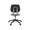 Safco Commute Chair T-Bar Arm Set, Black, 2/Set (7829BL)