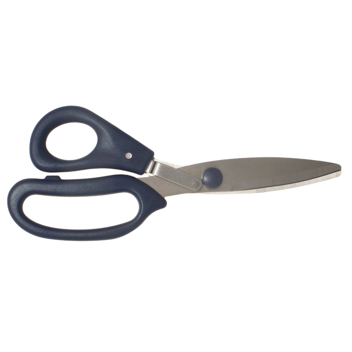 Westcott Power Pivot Shears, 8" Long, 3.5" Cut Length, Straight Blue Handle (00454)