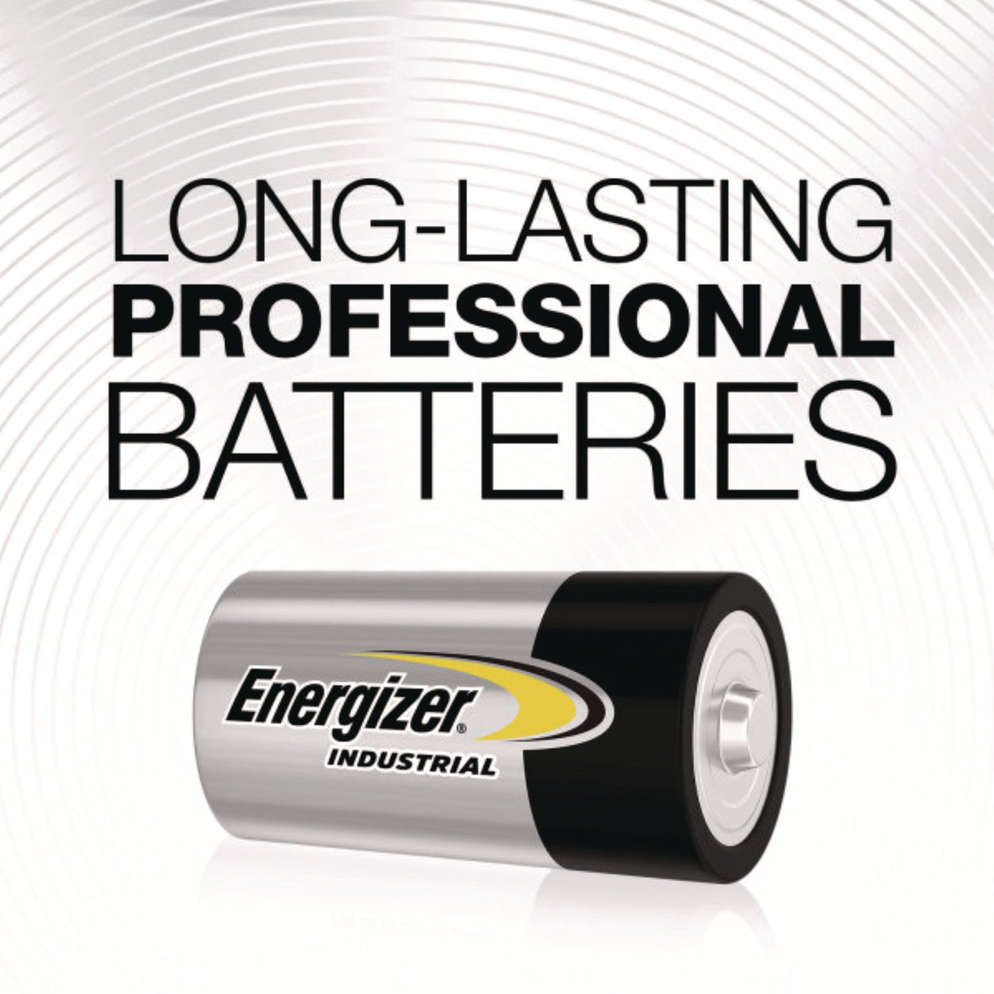 Energizer Industrial Alkaline D Batteries, 1.5 V, 12/Box (EN95)