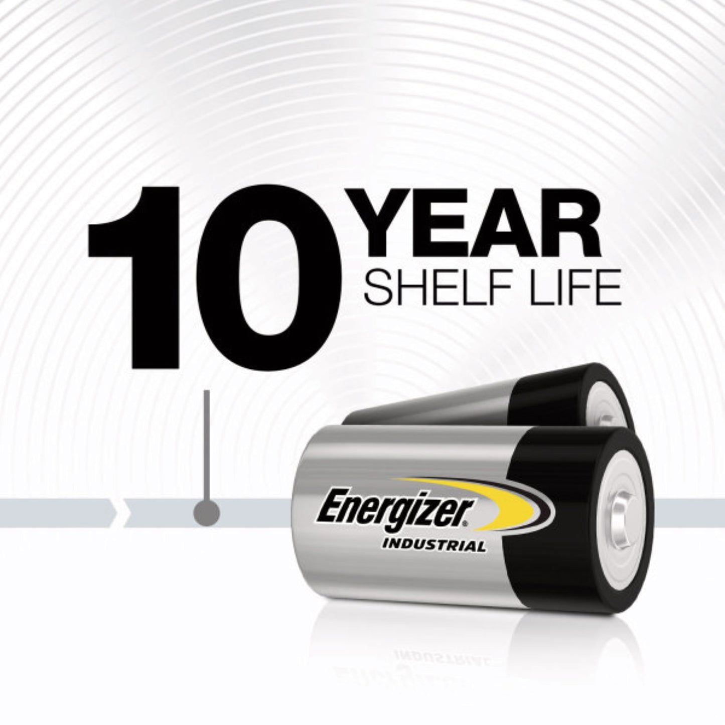 Energizer Industrial Alkaline D Batteries, 1.5 V, 12/Box (EN95)
