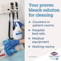 Clorox Healthcare Bleach Germicidal Cleaner, 32 oz Pull-Top Bottle, 6/Carton (68832)
