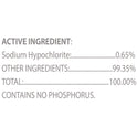 Clorox Healthcare Bleach Germicidal Cleaner, 32 oz Pull-Top Bottle, 6/Carton (68832)