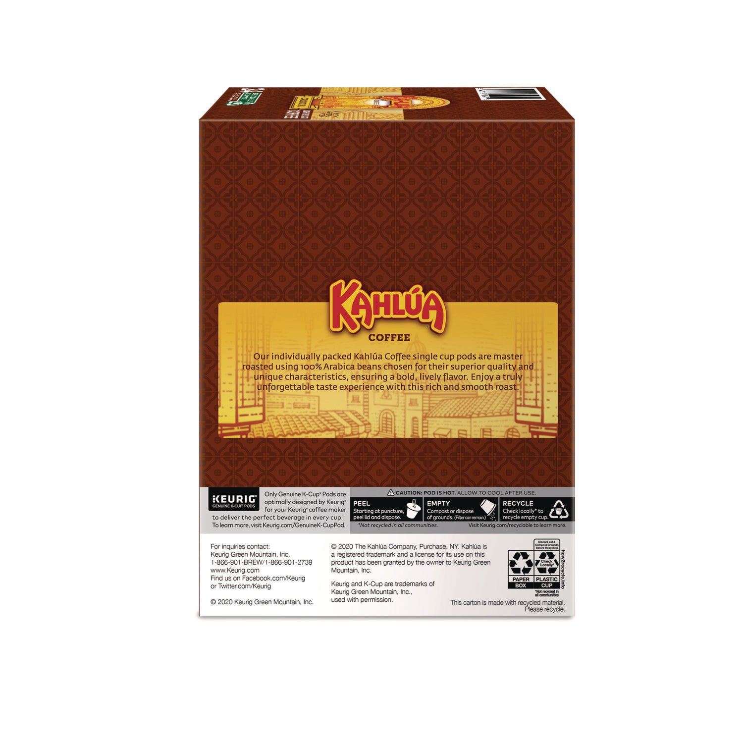 Kahla Kahlua Original K-Cups, 24/Box (PB1141)