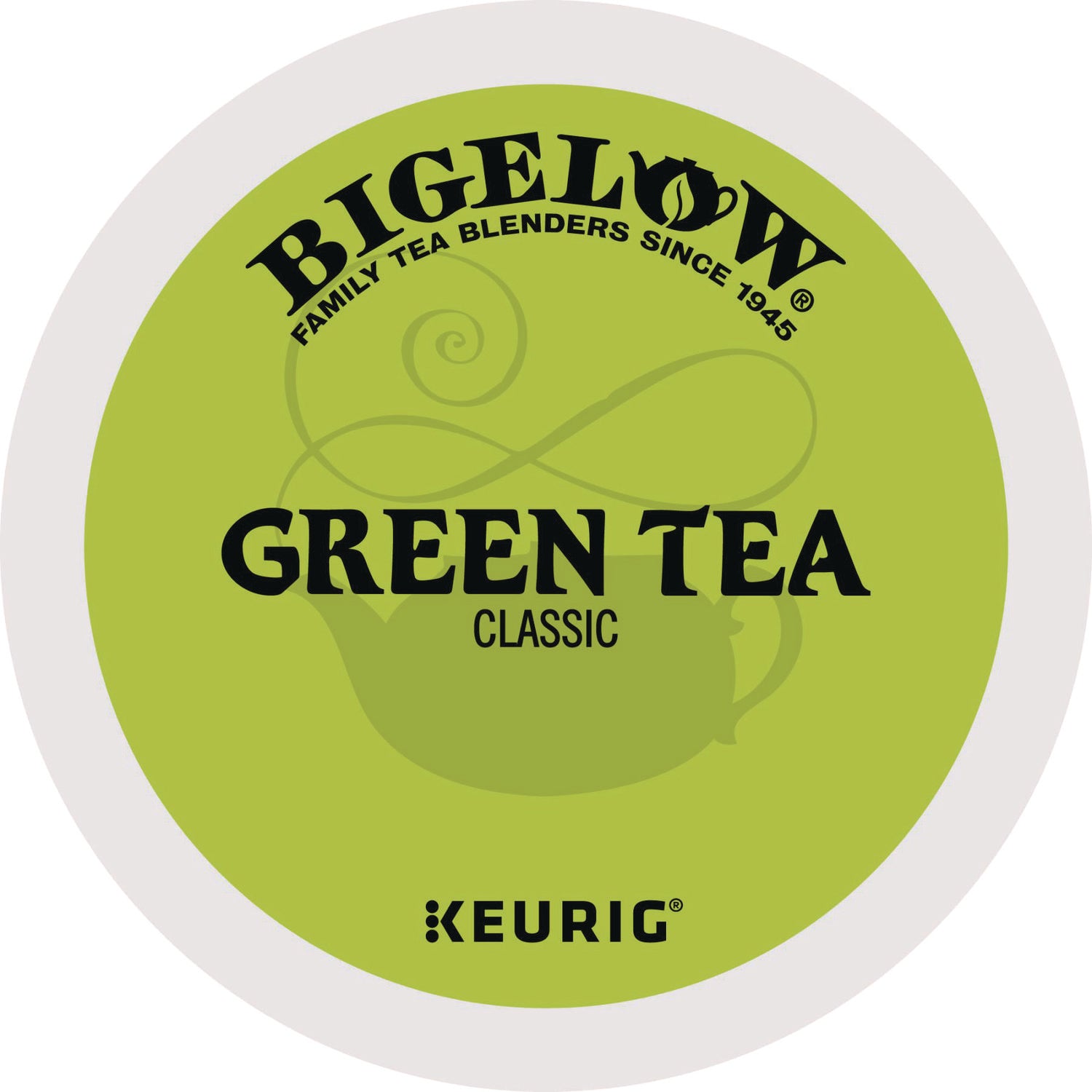 Bigelow Green Tea K-Cup Pack, 24/Box, 4 Box/Carton (6085CT)