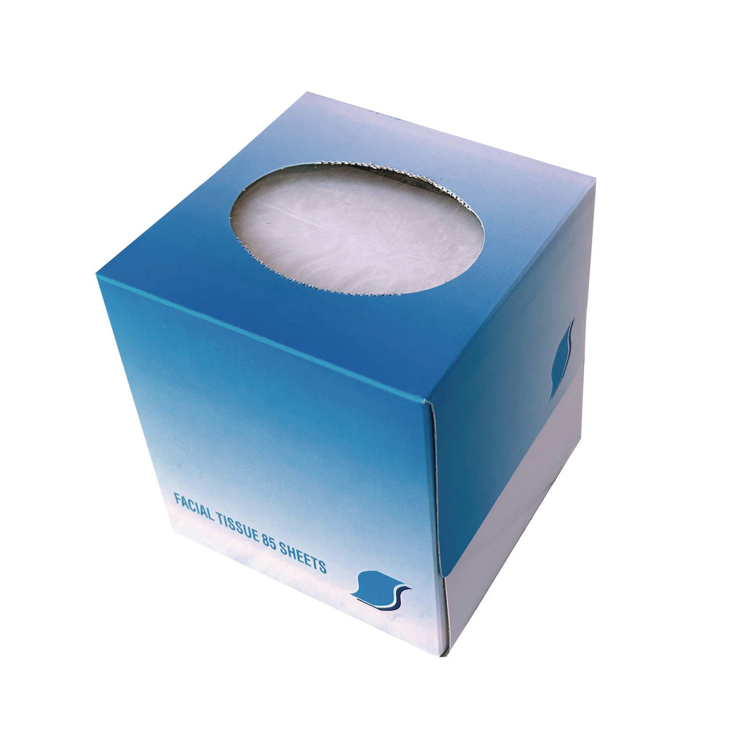 GEN Facial Tissue Cube Box, 2-Ply, White, 85 Sheets/Box, 36 Boxes/Carton (852E)