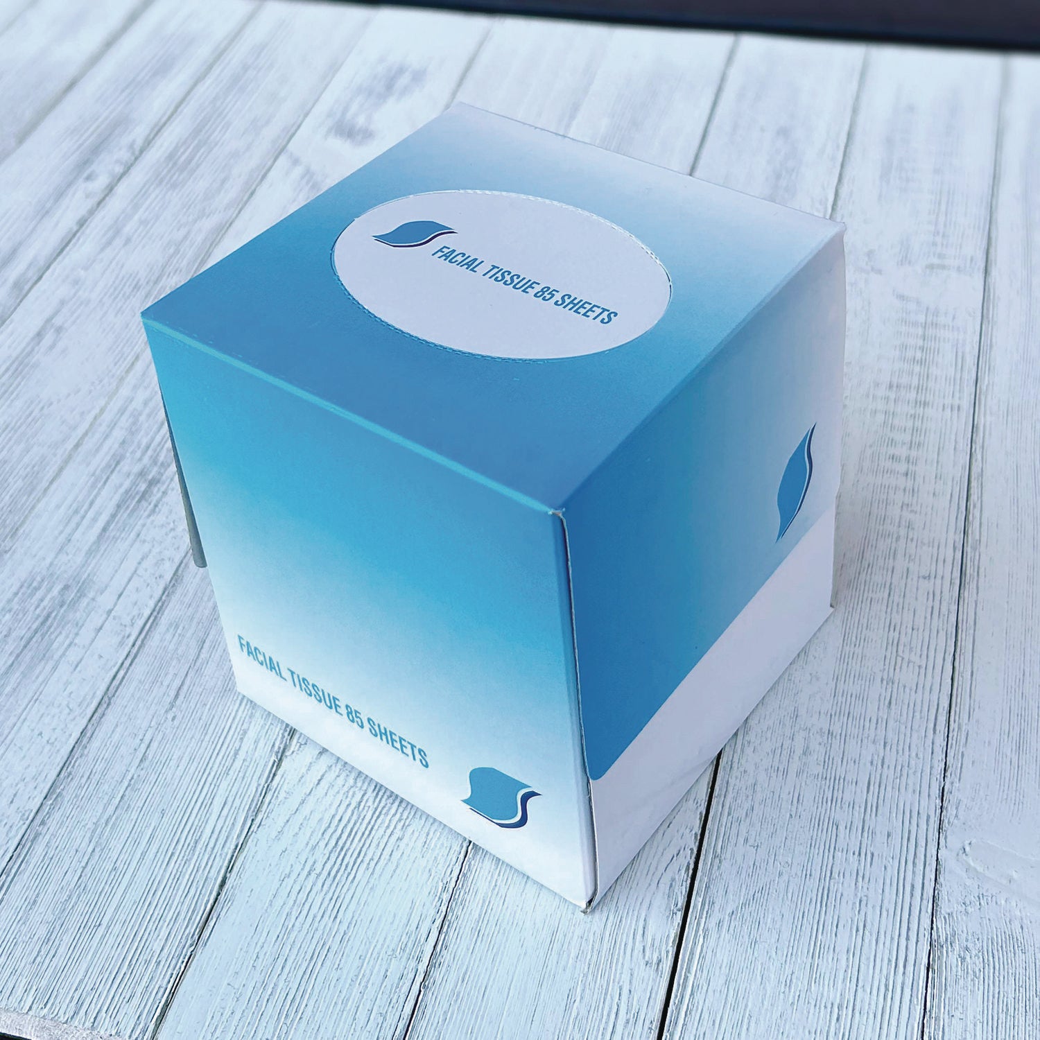 GEN Facial Tissue Cube Box, 2-Ply, White, 85 Sheets/Box, 36 Boxes/Carton (852E)